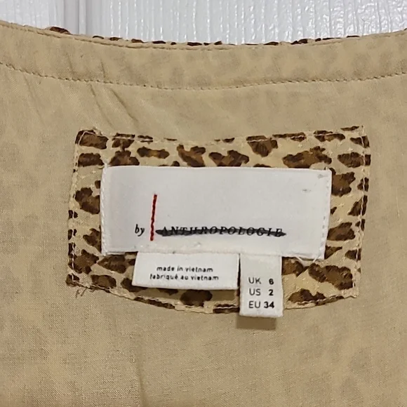 Anthropologie Bolano Midi Dress sz 2 - Picture 3 of 6